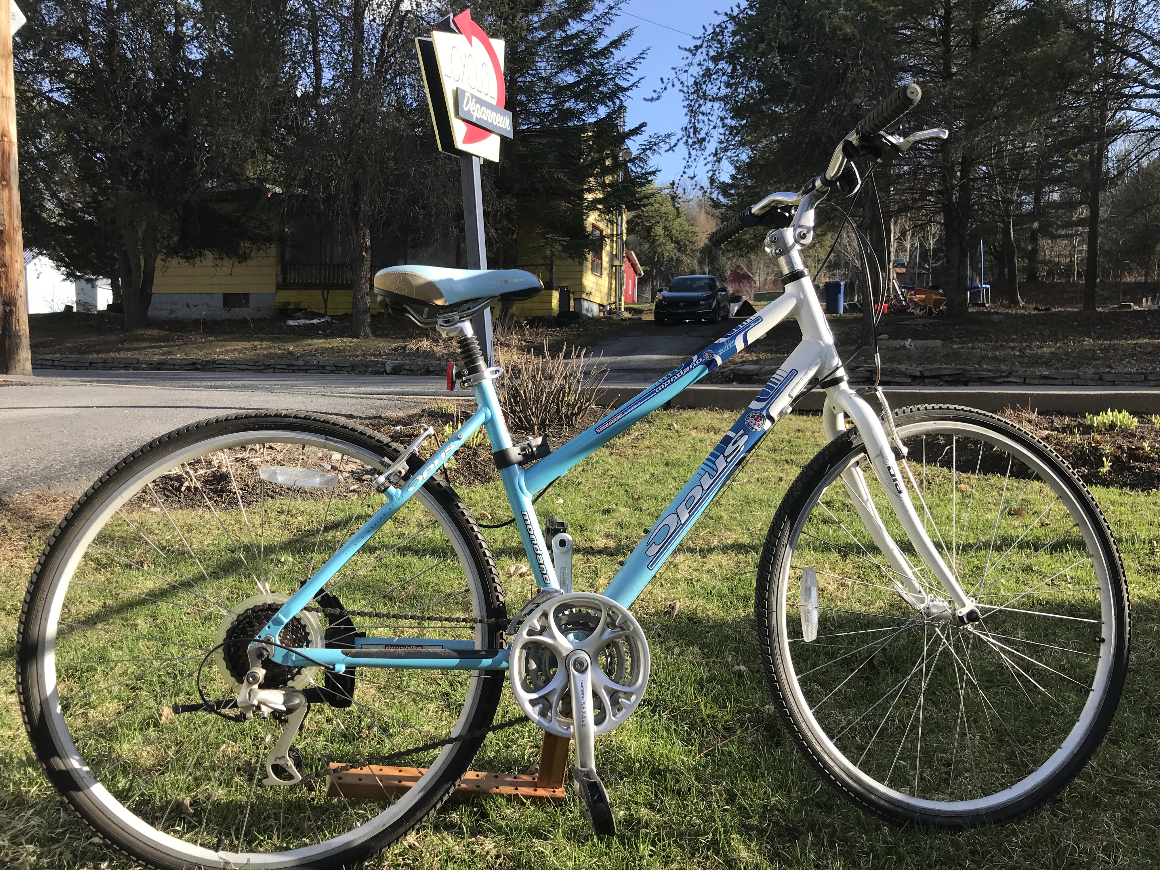 LOUIS GARNEAU White×blue 2012 Louis Garneau Axis SL3